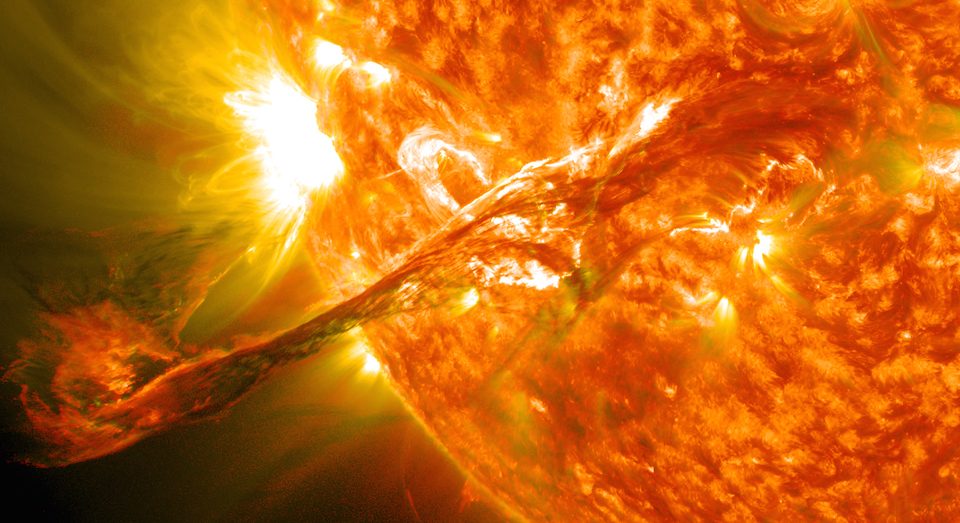 Chaos Coronal Mass Ejection on the sun